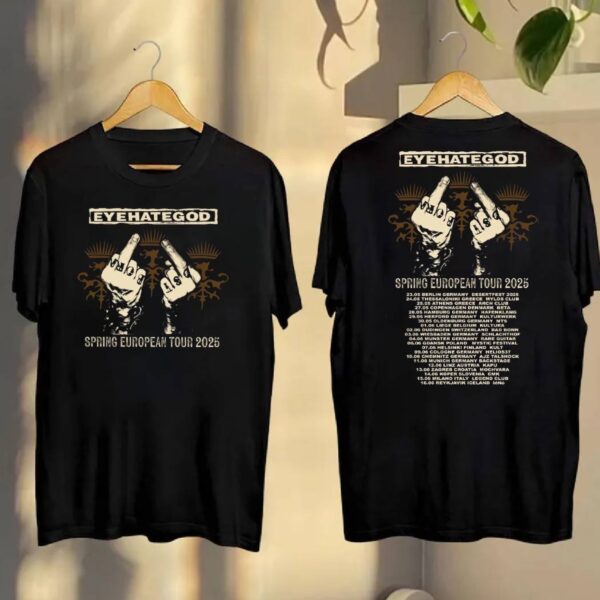 Eyehategod Spring European Tour 2025 T-shirt c3PytmA