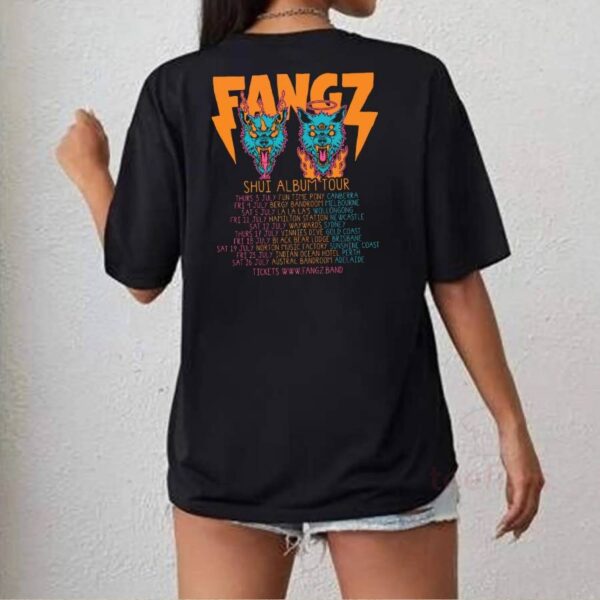Fangz Shui 2025 Album Tour T-shirt-c GQPDXad