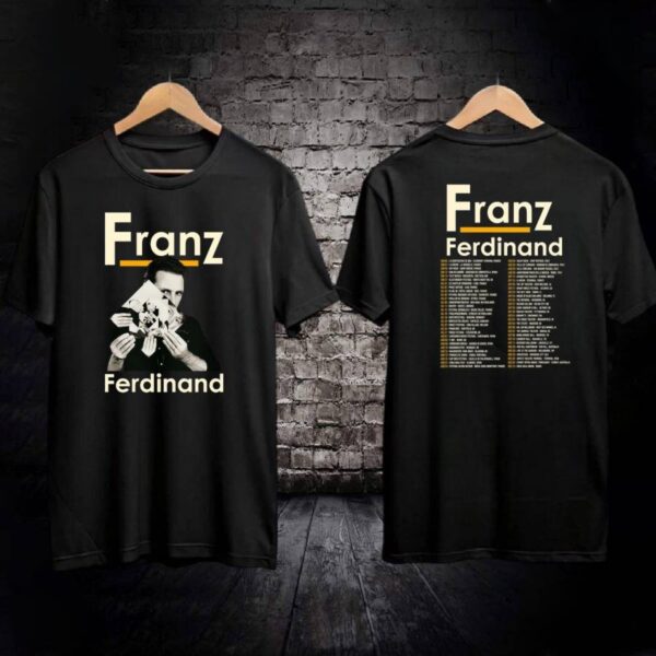 Franz Ferdinand Tour 2025 T-shirt F2w6zvk