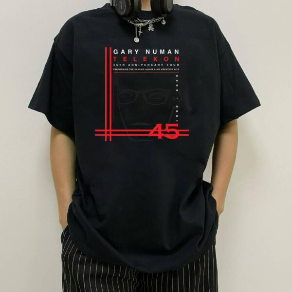 Gary Numan Telekon 45th Anniversary Tour 2025 T-shirt-a qAL3Xs0