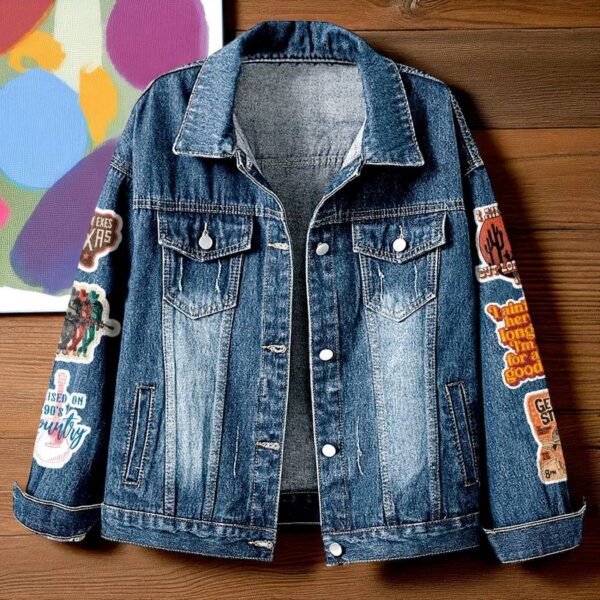 George Strait 50th Anniversary 1976-2025 Denim Jacket-a qQd95rEjM9 yopNrzc