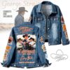 George Strait 50th Anniversary 1976-2025 Denim Jacket GUM53Fp
