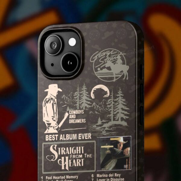 George Strait Best Album Ever Straight From The Heart Phone Case-b gLKraYT