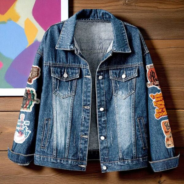 George Strait Love Without End Amnen Denim Jacket-a Qi84f4yxBO zWRvZlF