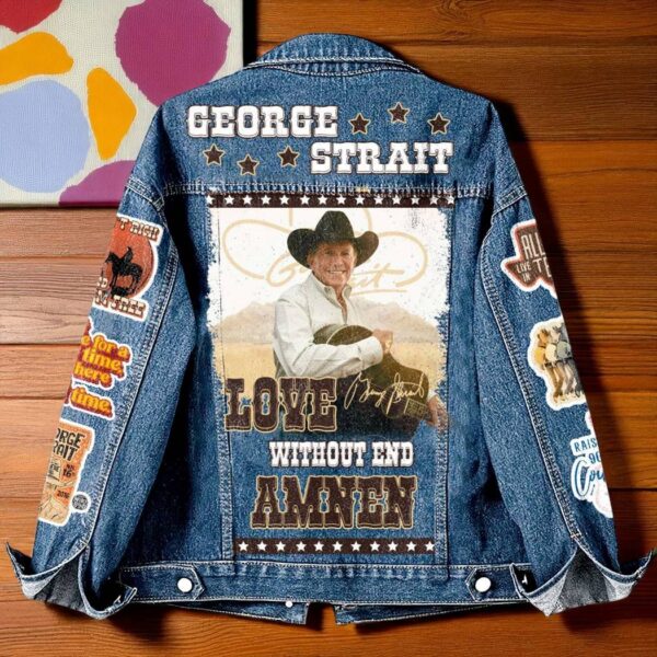 George Strait Love Without End Amnen Denim Jacket-b wXgU7H73Ss bsoRKuY