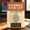 George Strait Table Of Contents Leather Notebook-b BXUjWIL