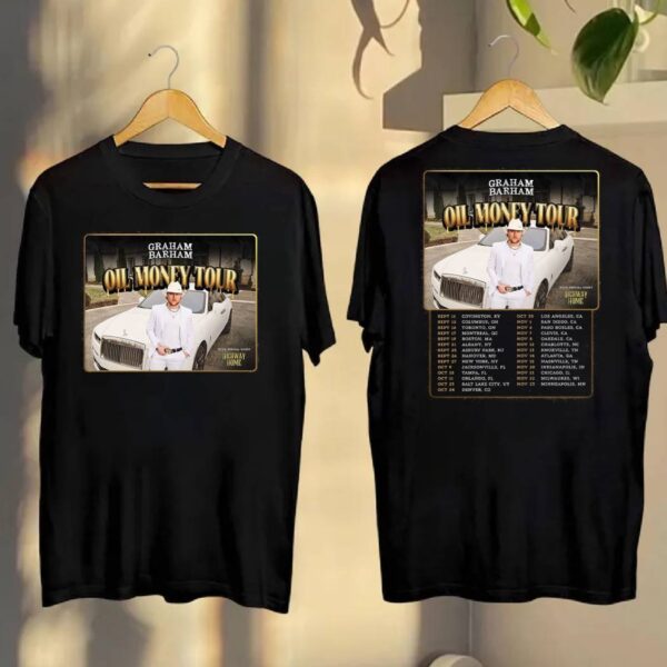 Graham Barham Oil Money Tour 2025 T-shirt gHRV5JB