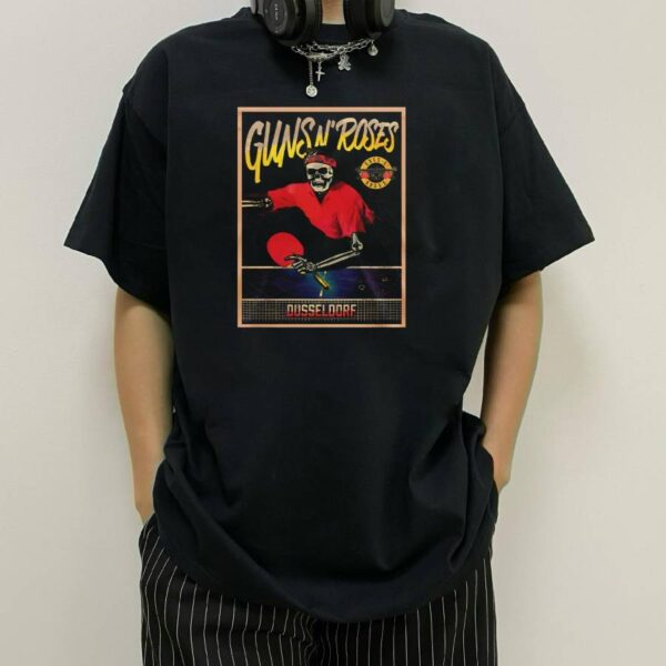 Guns Nroses World Tour To Dusseldorf 2025 T-shirt-a Rnq623c