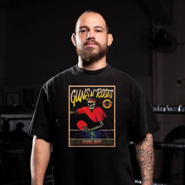 Guns Nroses World Tour To Dusseldorf 2025 T-shirt-b RlJWPjX