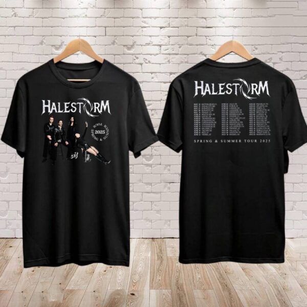 Halestorm Spring & Summer Tour 2025 T-shirt ocv7W6e