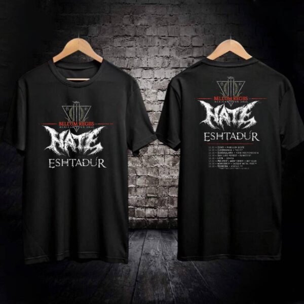 Hate Bellum Regiis Mexican Tour 2025 T-shirt TDLbwn2