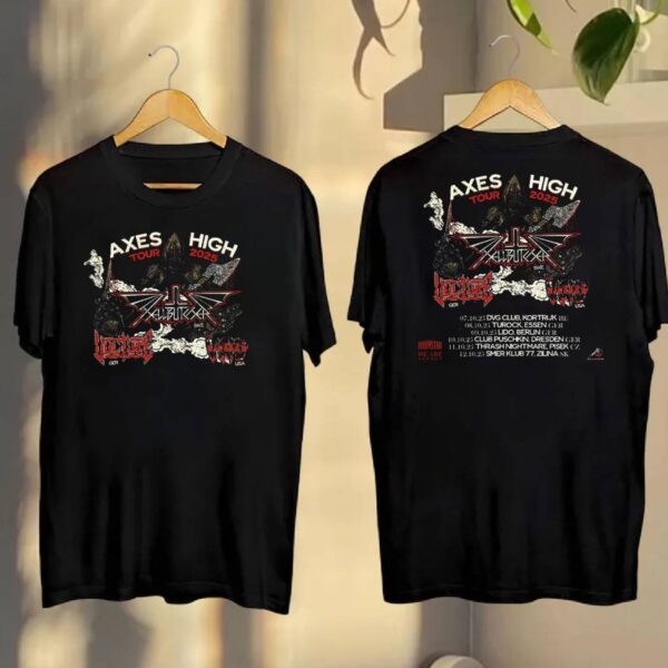 Hellbutcher Axes High Tour 2025 T-shirt V0Q7LdC