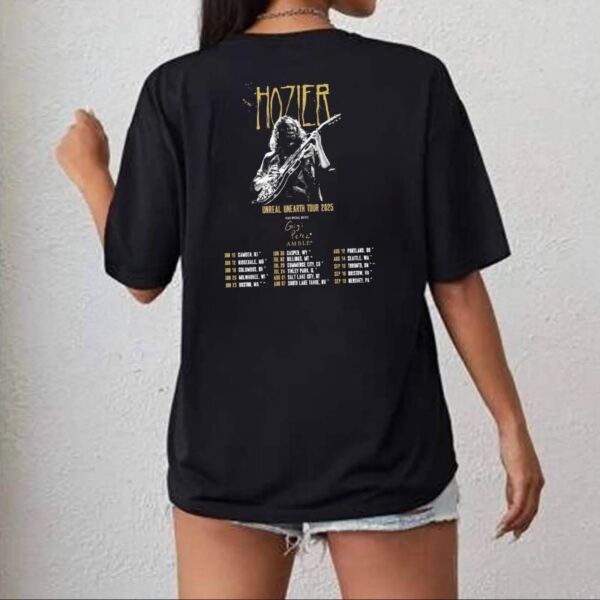 Hozier 2025 Unreal Unearth Tour T-shirt-c yF2fJWZ