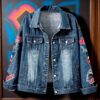 Jaws 50th Anniversary 1975-2025 Denim Jacket-a 639jBMT