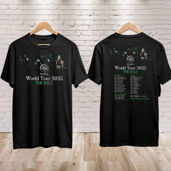 Jiluka The Kvlt World Tour 2025 T-shirt j27ri43