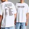 Jiluka World Tour 2025 The Kvlt Asphalt Europe T-shirt rw3TdGH