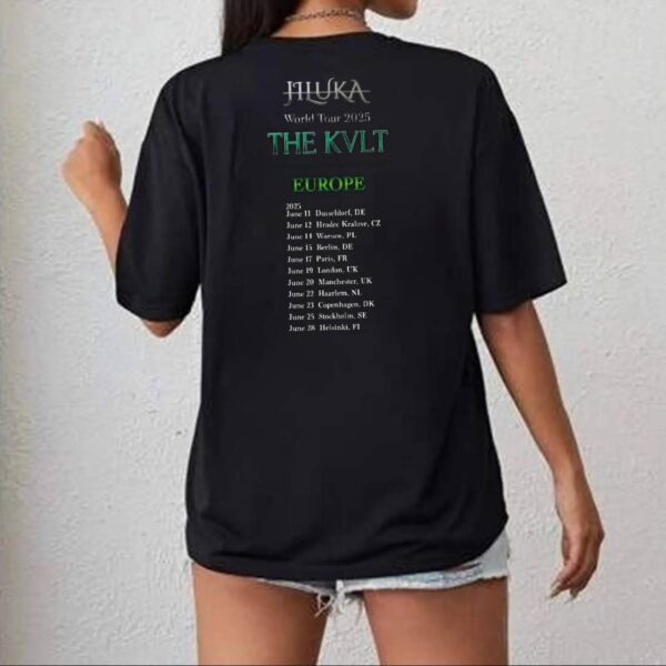Jiluka World Tour 2025 The Kvlt T1 Europe T-shirt-b HnPFlhf