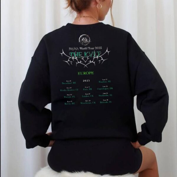 Jiluka World Tour 2025 The Kvlt T2 Europe T-shirt-c KXJM7N6