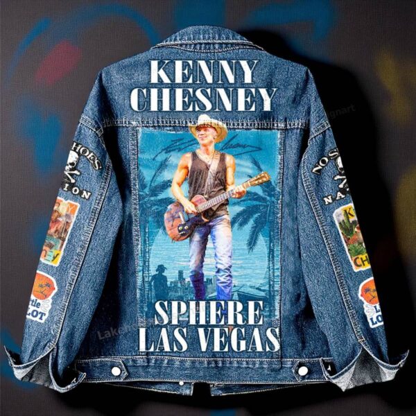 Kenny Chesney Sphere Las Vegas Denim Jacket-a aNQ1exX