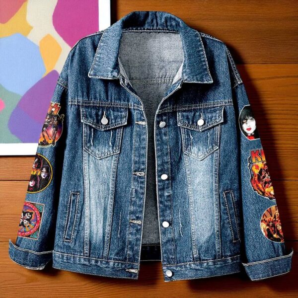 Kiss 52th Anniversary 1973-2025 Denim Jacket-a IVblsjvmsP UFVoZhX