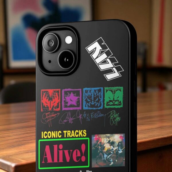 Kiss Iconic Tracks Alive Phone Case-b 49kxNJH