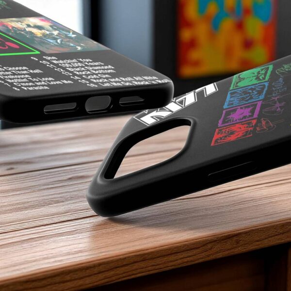 Kiss Iconic Tracks Alive Phone Case-c SVcyA98