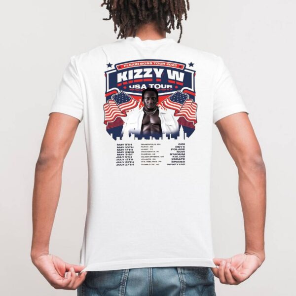 Kizzy W Liberian Boy Usa Tour 2025 T-shirt-b eyruwfE