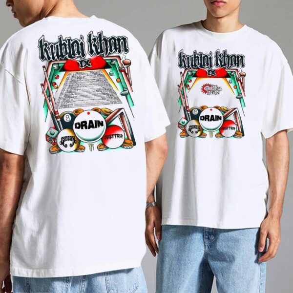 Kublai Khan Tx Tour 2025 North America T-shirt mfxvVzG