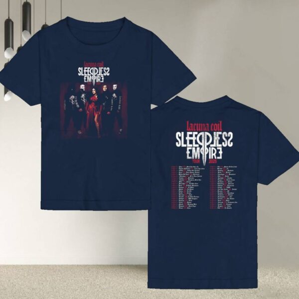 Lacuna Coil Europe Tour 2025 T-shirt-b jPhOsSv