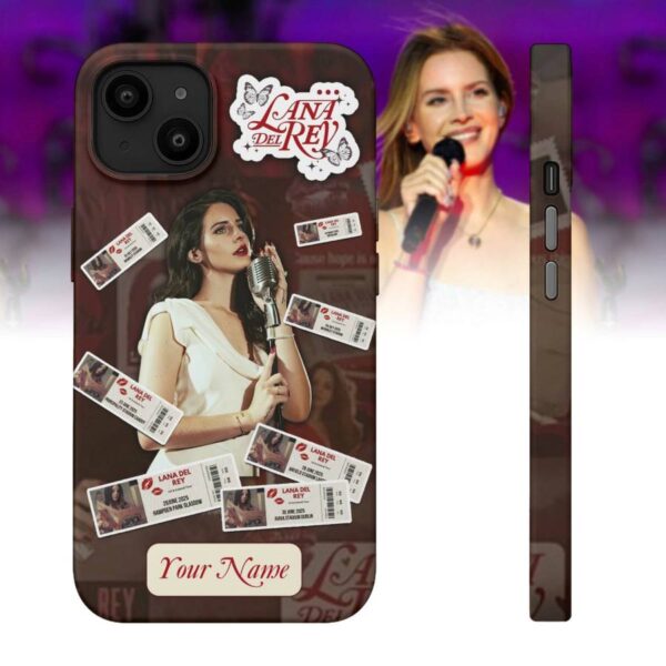 Lana Del Rey Uk And Ireland Tour 2025 Personalized Phone Case c2V0NYT