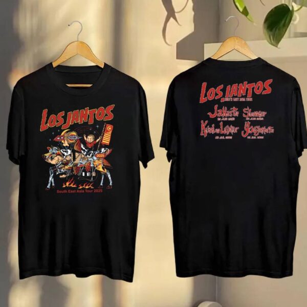 Los Jantos South East Asia Tour 2025 T-shirt GqPm4k7