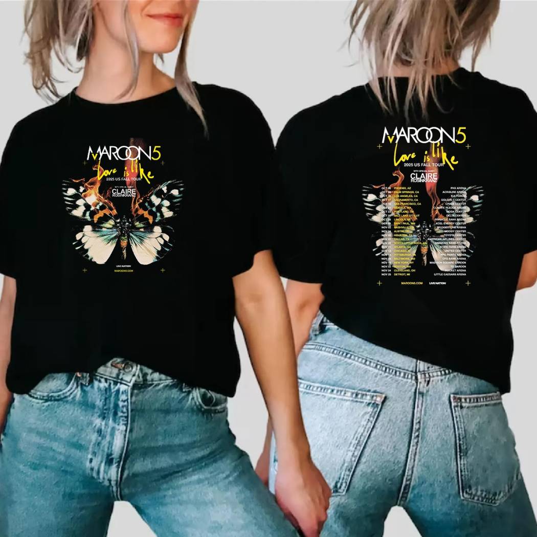 UnitedAthle - Maroon 5 マルーン5 2025 Dome Tour 日本限定 Tシャツ Amazon.co.jp: Tシャツ XL マルーン5 DOME TOUR GOODS T-SHIRT