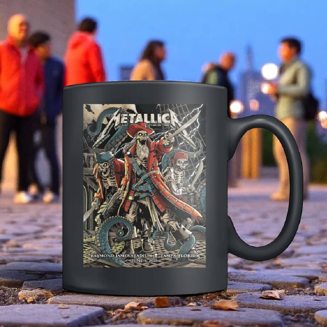 Metallica M72 Raymond James Stadium Tampa Florida 2025 Mug-a Cxr3ndE