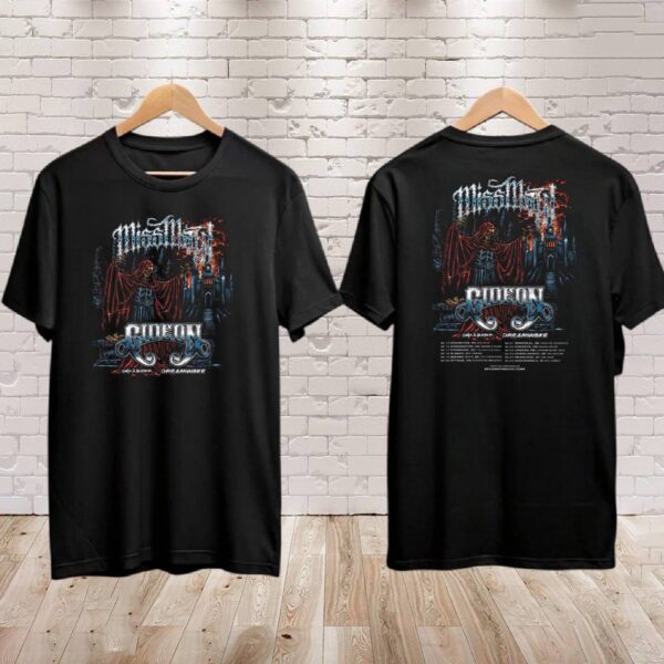 Miss May I North American Tour 2025 T-shirt-a wzKGQ2P