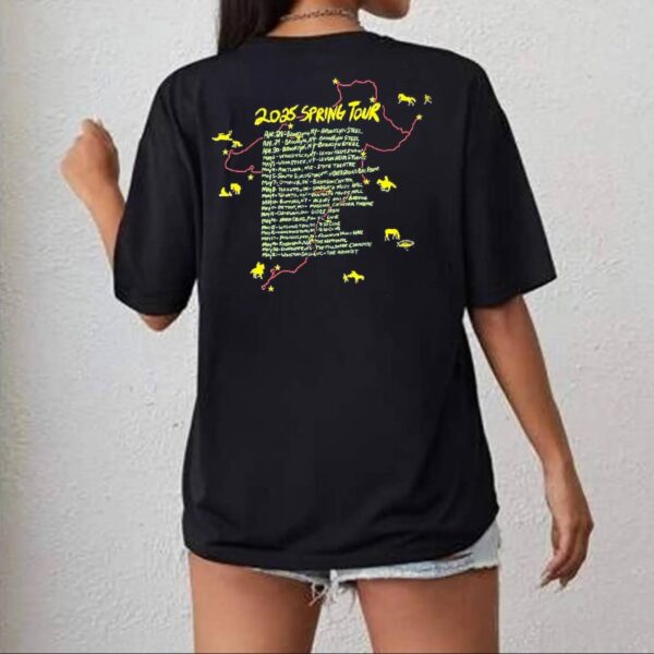 Mj Lenderman Spring Tour 2025 Tour T-shirt-c N1hitDp