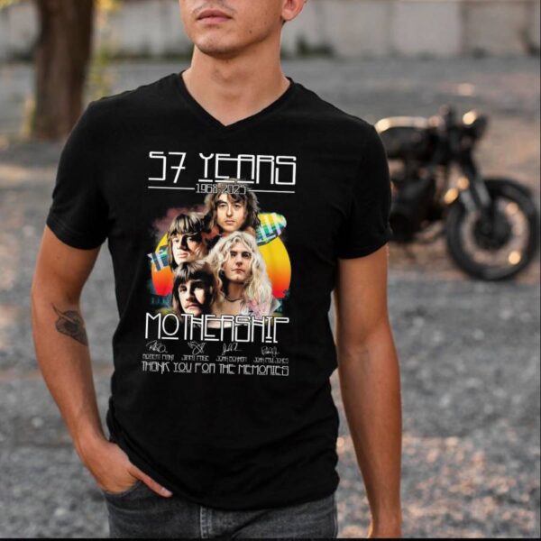 Mothership 57 Years 1968-2025 T-shirt GNuPbfd