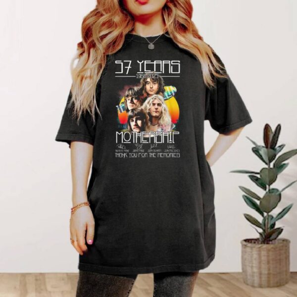 Mothership 57 Years 1968-2025 T-shirt-a M4pDW9O