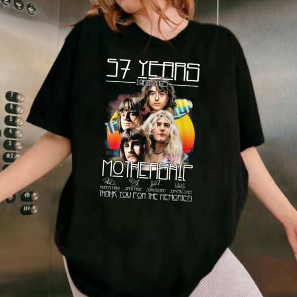 Mothership 57 Years 1968-2025 T-shirt-b 6wLtAY5