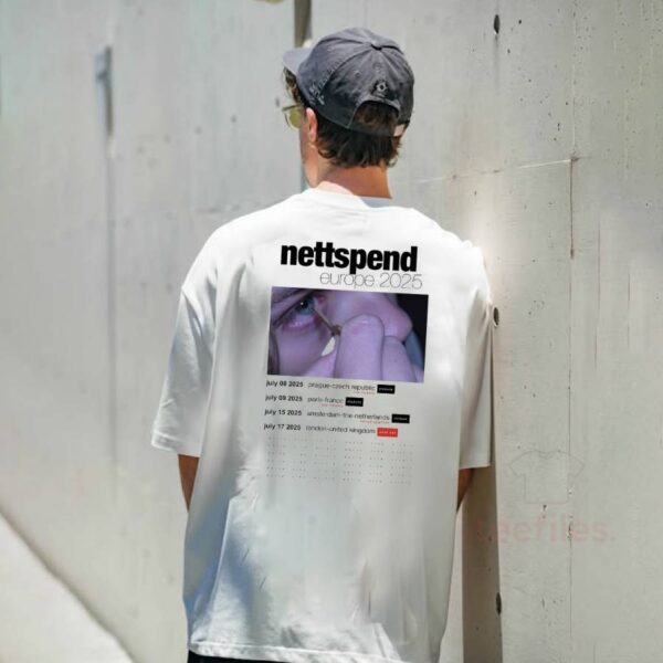Netspend Europe 2025 Tour T-shirt-b PCTQSwa