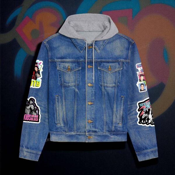 New Kids On The Block The Right Stuff Las Vegas Residency 2025 Jean Hoodie Jacket-a cJBnzjM