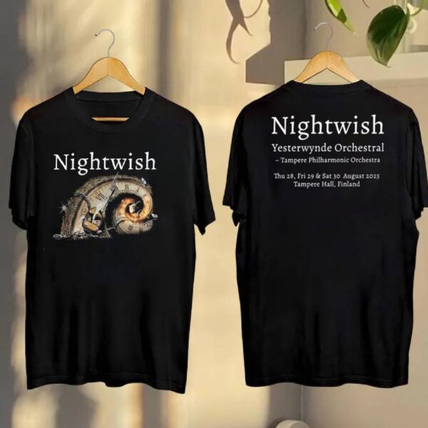 Nightwish Yesterwynde Orchestral Tour 2025 T-shirt-a iDphKrc