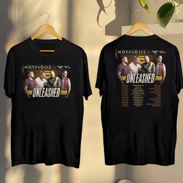 No Resolve The Unleashed Tour 2025 T-shirt mKXdkWh