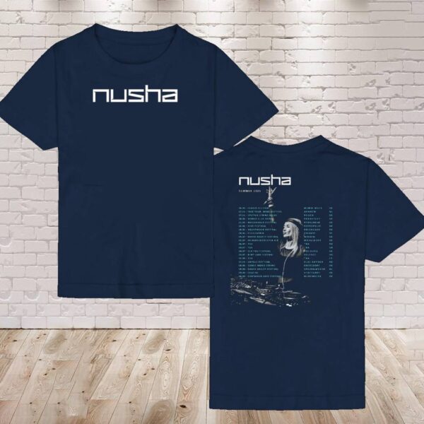 Nusha Summer Tour 2025 T-shirt 6TJ8pgF