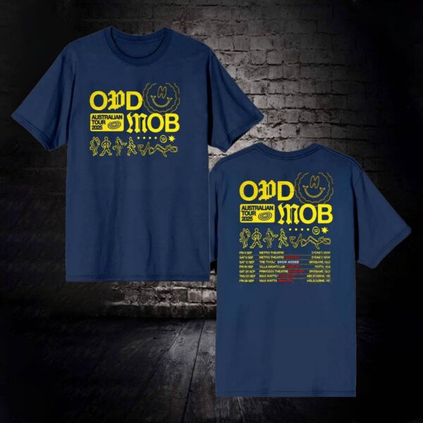 Odd Mob Australian Tour 2025 T-shirt-a N7O0shb