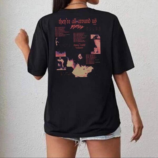 Poppy They're All Around Us Tour 2025 T-shirt-b 2rp73GS