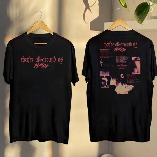 Poppy They're All Around Us Tour 2025 T-shirt LQbakw5