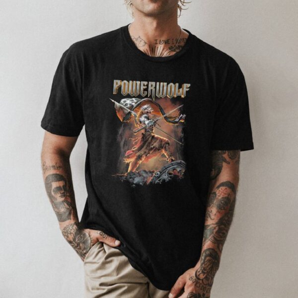 Powerwolf Wild For Life T-shirt-a v4qaSlH
