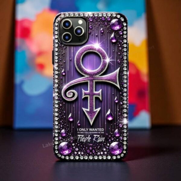 Prince Purple I Only Wanted To See You Laughing In The Purple Rain Phone Case gN3X49j