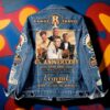 Randy Travis 45th Anniversary 1980-2025 The Legend Denim Jacket-b 6Z9GUCO