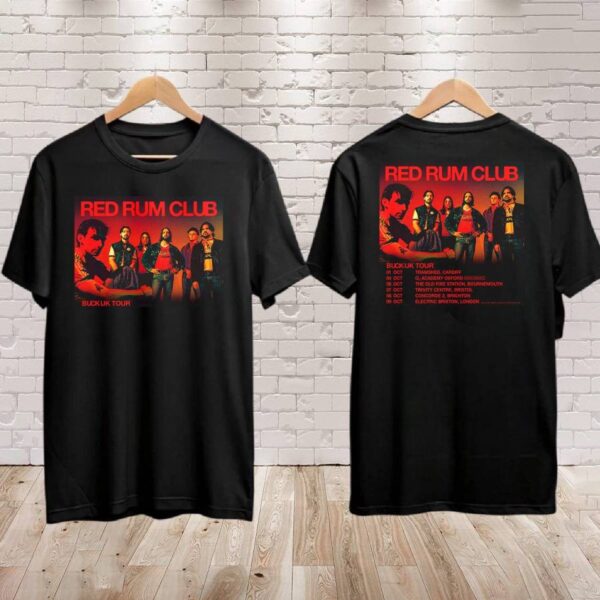 Red Rum Club Buck Uk Tour 2025 T-shirt TuW7fkS